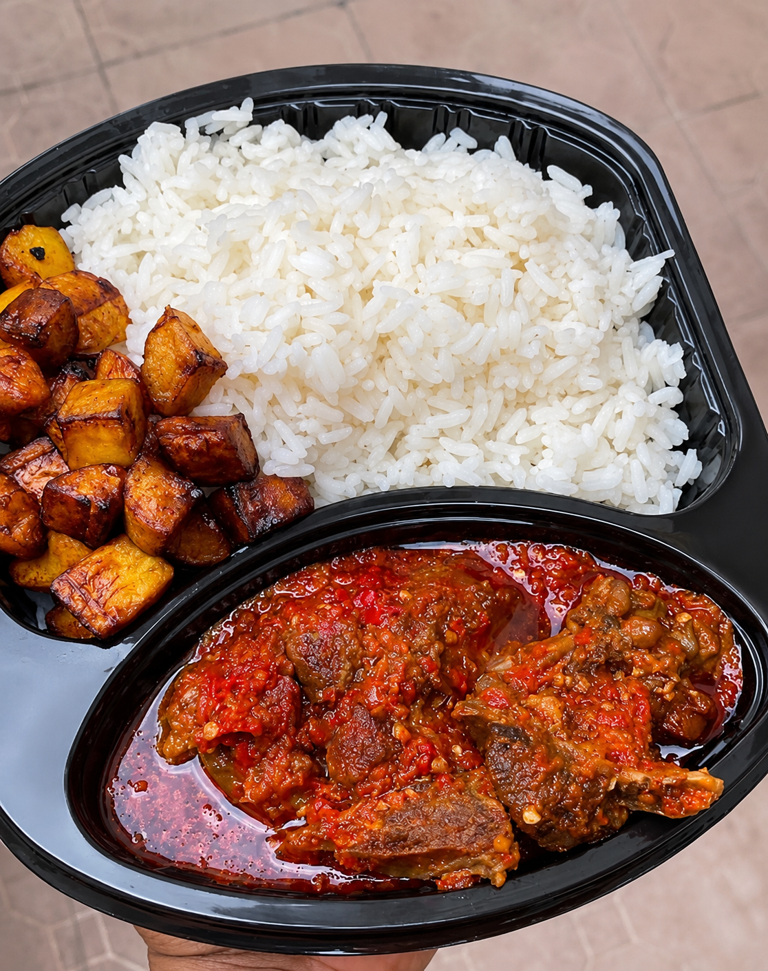White Rice & Sauce
