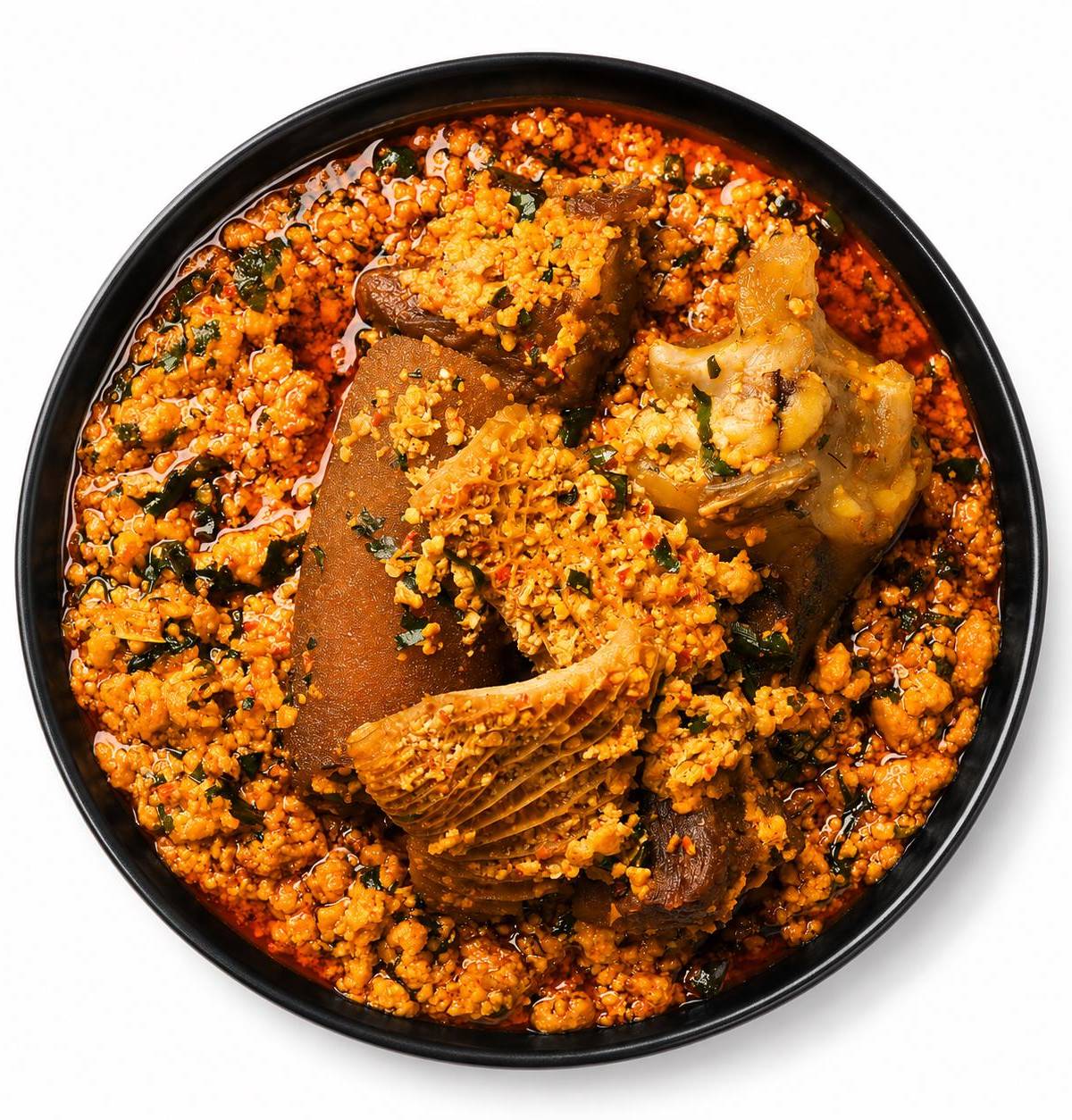 Egusi Soup & Fufu 1