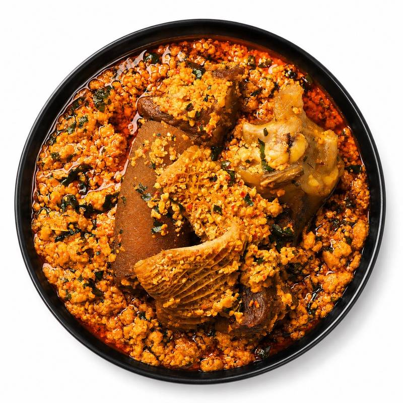 Egusi Soup & Fufu