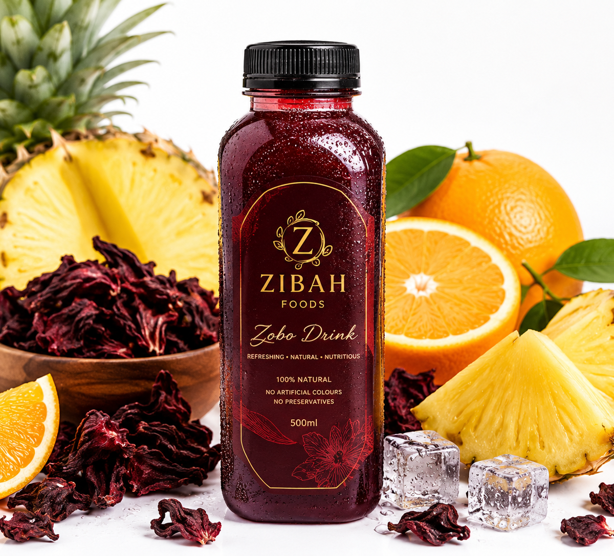 Zobo Drink (Hibiscus) 1